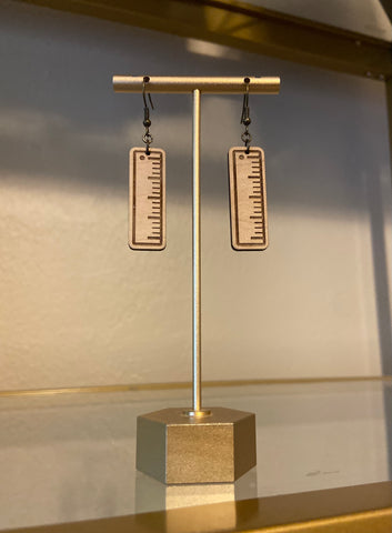 Ruler Earrings