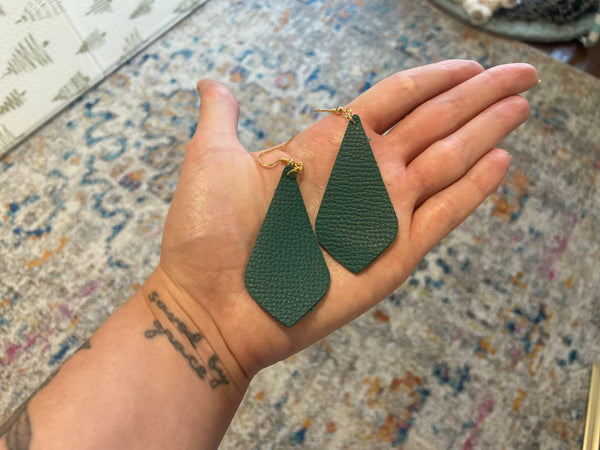 Forest Green Diamonds