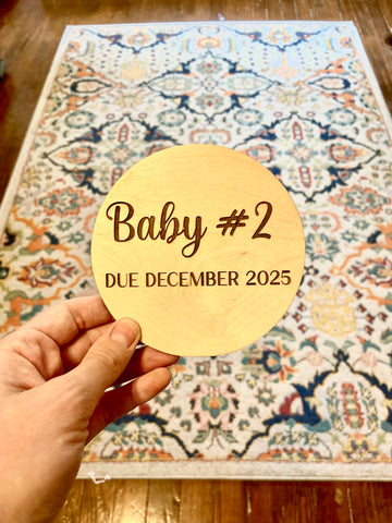 Baby #2 Pregnancy Announcement