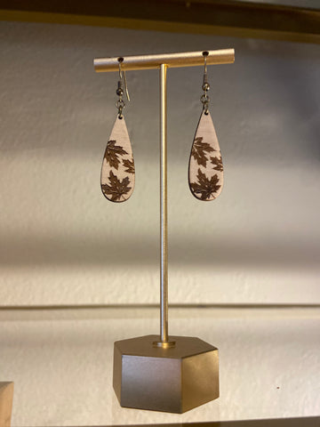 Skinny Maple Teardrops