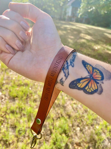 “Matthew 17:20” Clip Wristlet