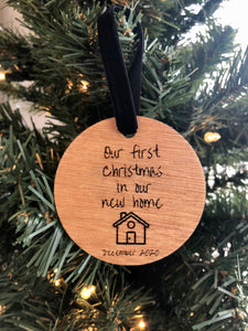 “New Home” Ornament