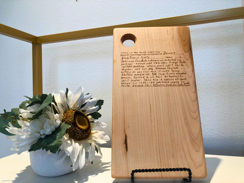 Recipe Cheese Board