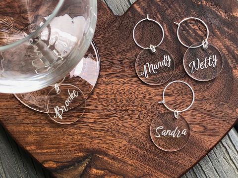 Wine Glass Charm Set